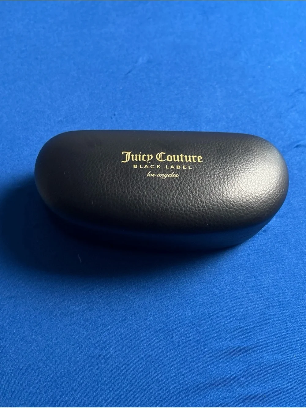 Juicy Couture Black Label Sunglass & Eyeglass Case Black Hard Clamshell Lined